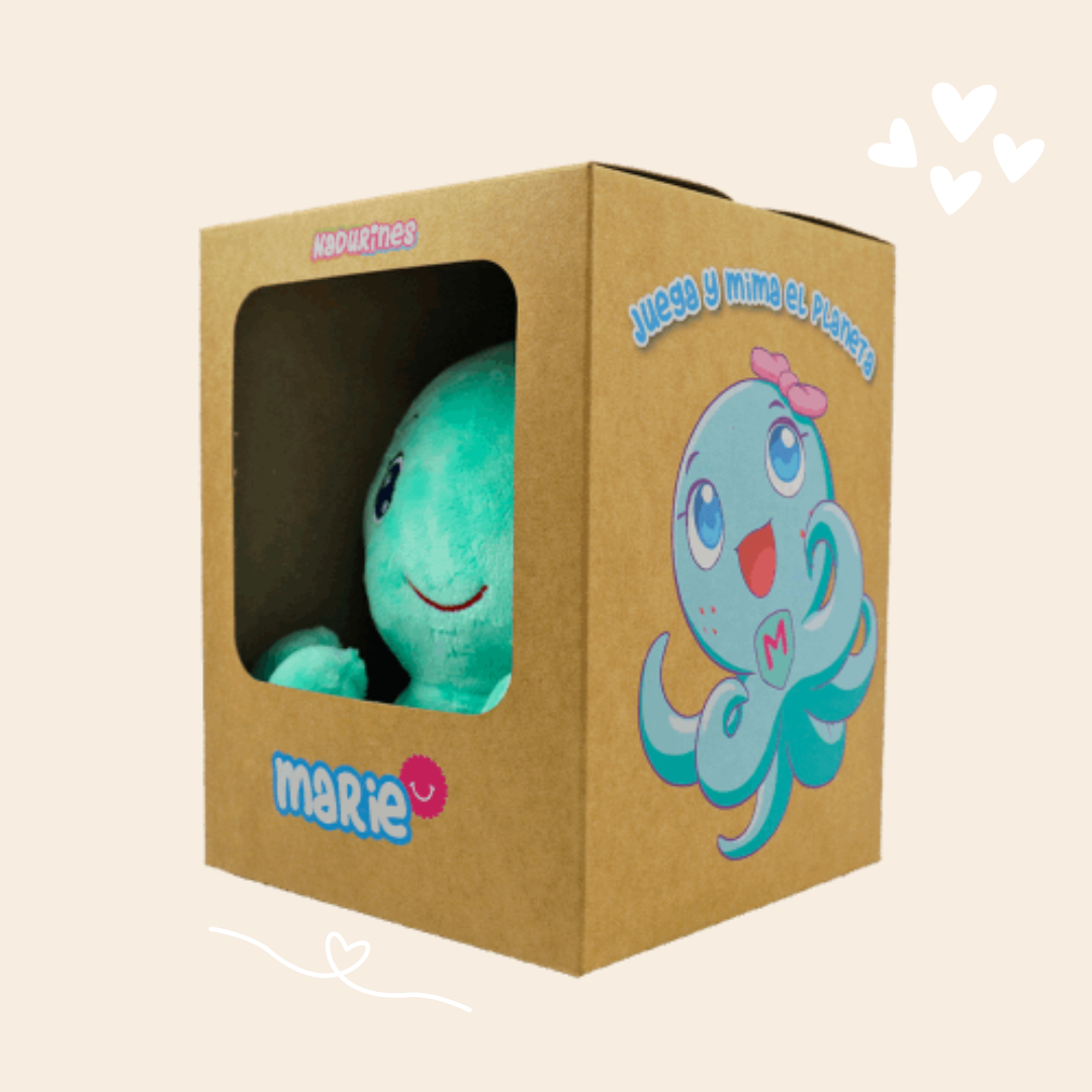 Peluche pulpo "Marie" - Nadurines