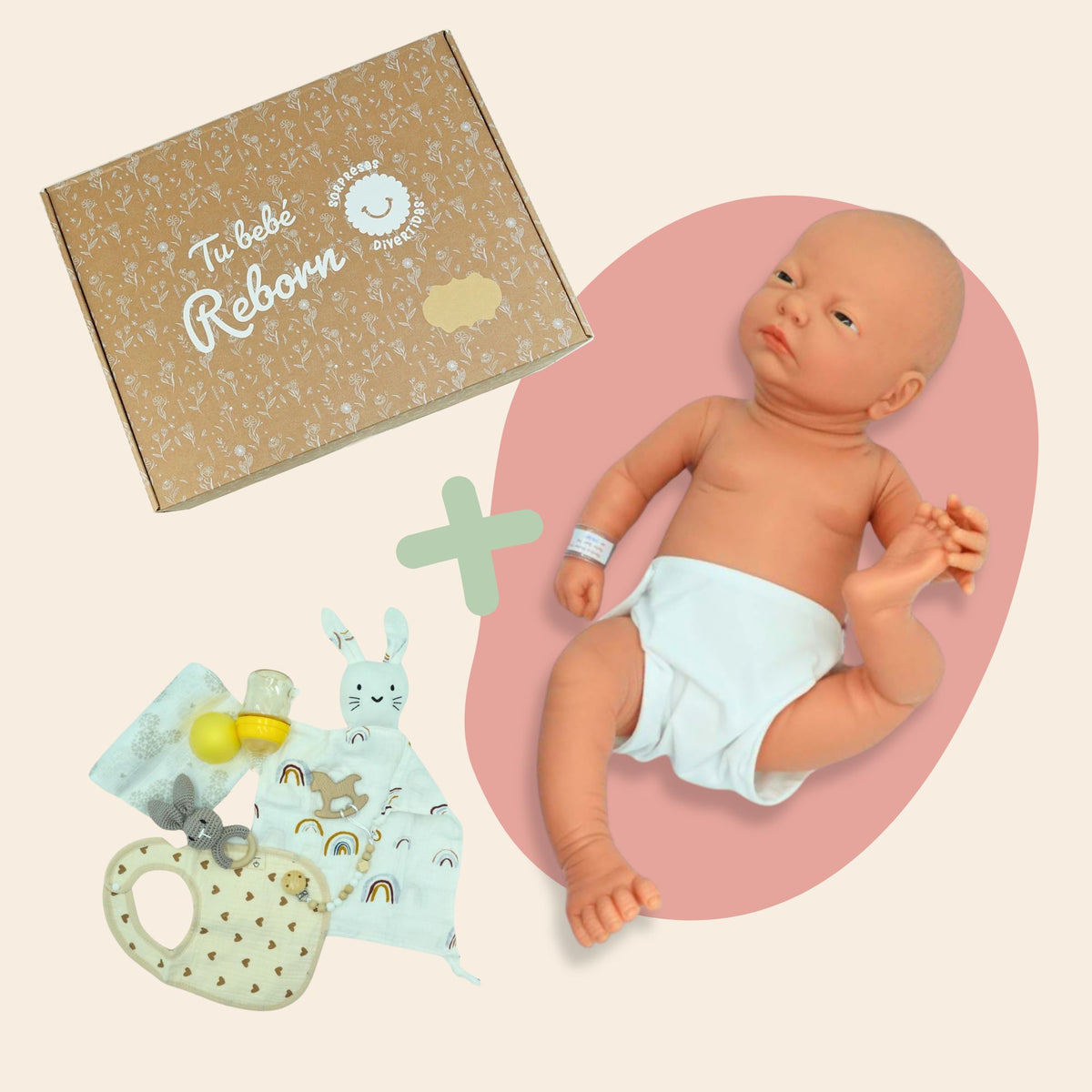 bebe reborn emma con accesorios