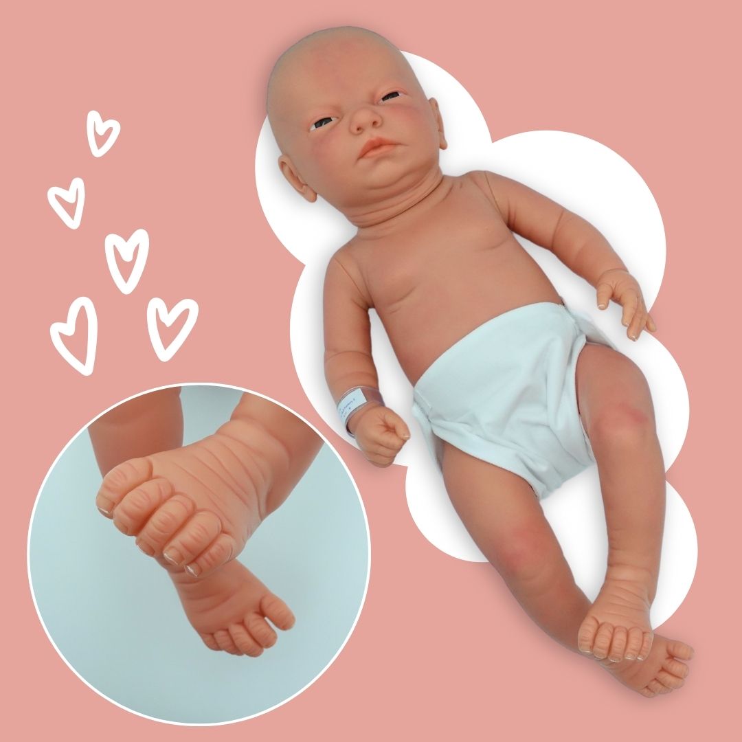 Newborn Emma Outlet pintada a mano rebajada por defecto