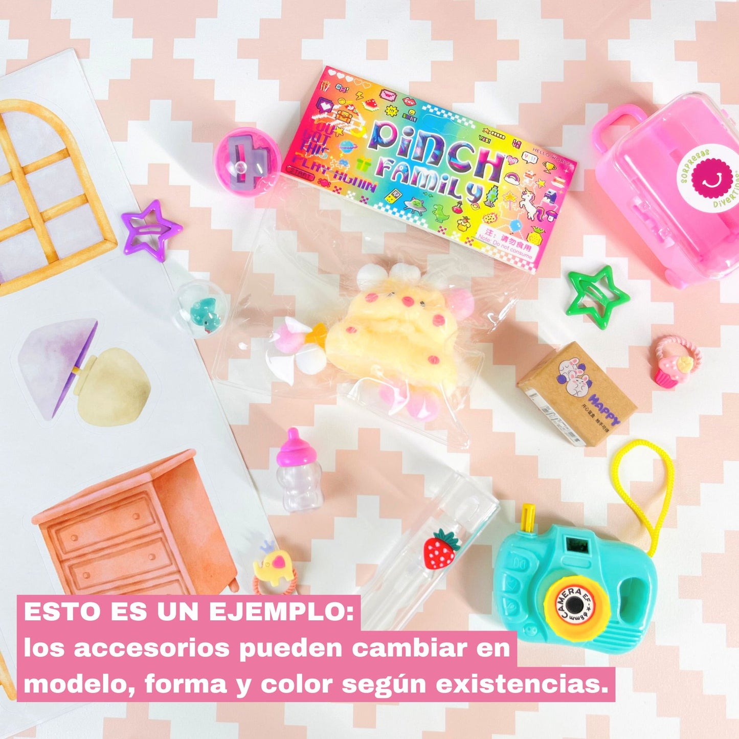 Cotton Doll ✨ Mimi Puff – Muñeca de 20cm sin esqueleto interno