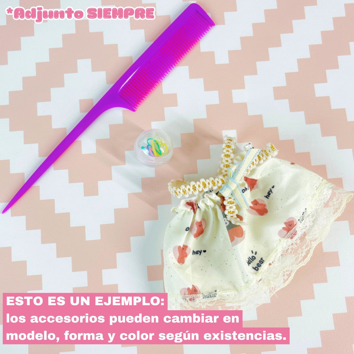 Cotton Doll ✨ Mimi Puff – Muñeca de 20cm sin esqueleto interno