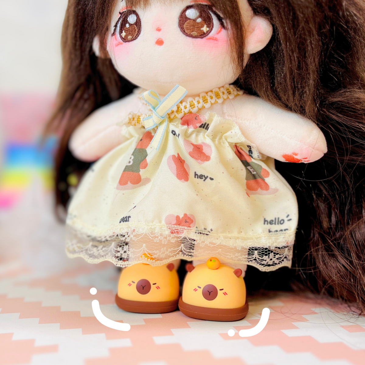 Zapatitos para Cotton Doll de 20cm