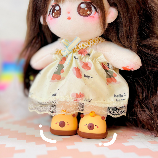 Zapatitos para Cotton Doll