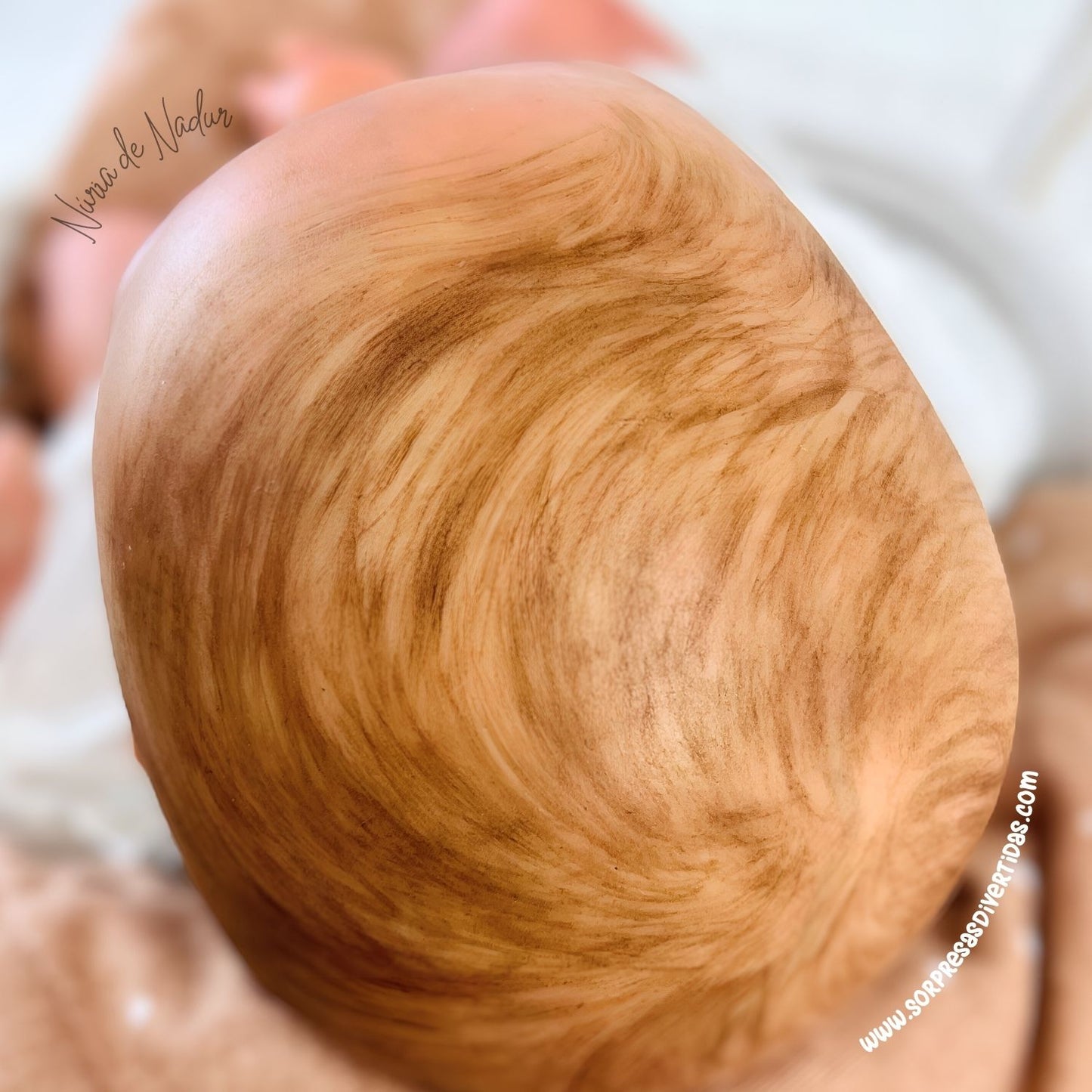 bebé reborn pelo pintado