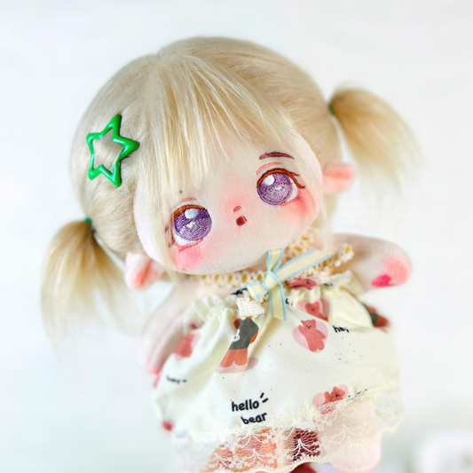 Cotton Doll 💜 Mimi Dreamy – Muñeca de 20cm con esqueleto interno