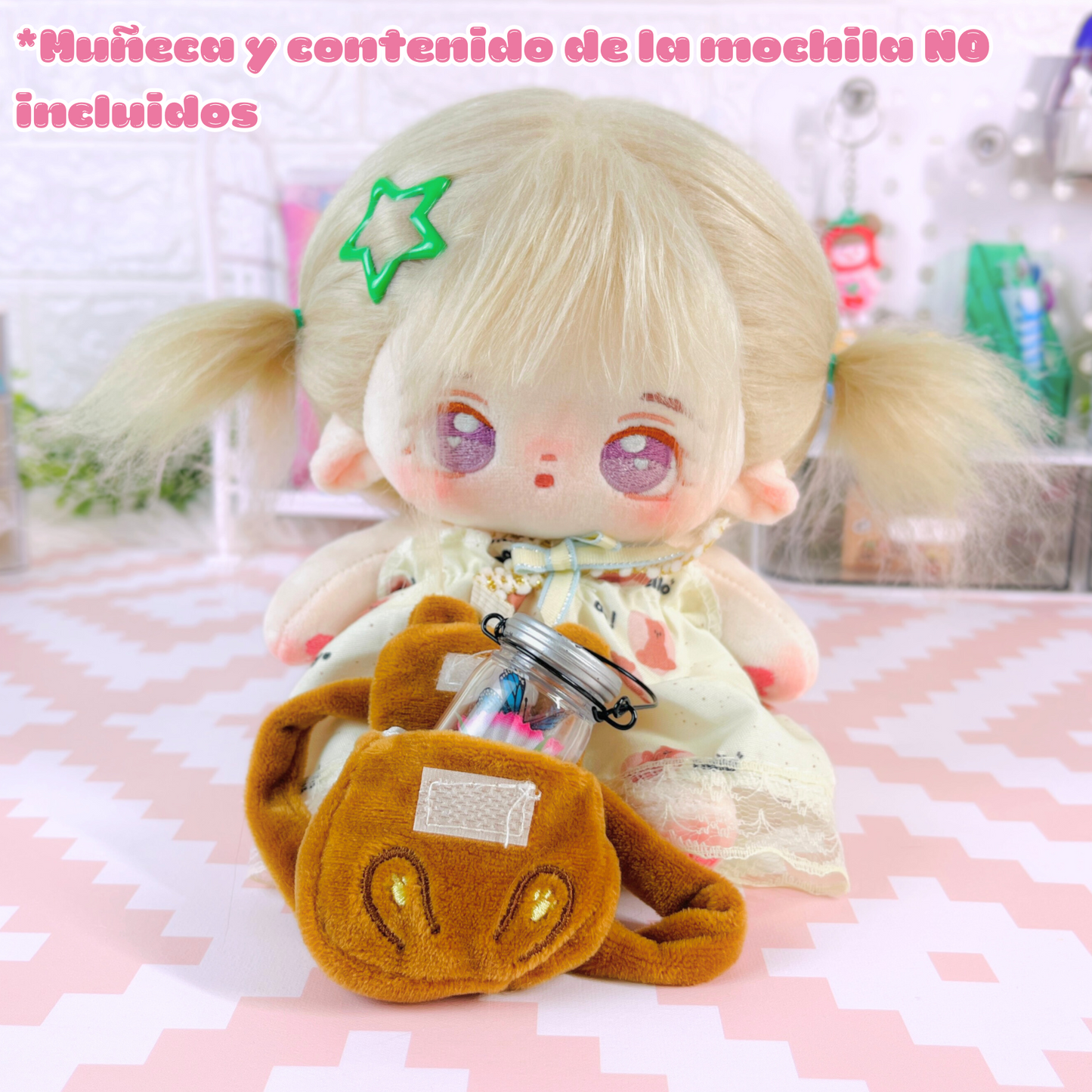 🎒 Mochila Mini para Muñecas o Labubus