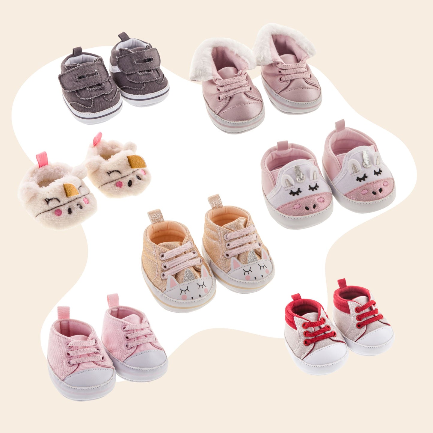 Surtido zapatos bebé Reborn