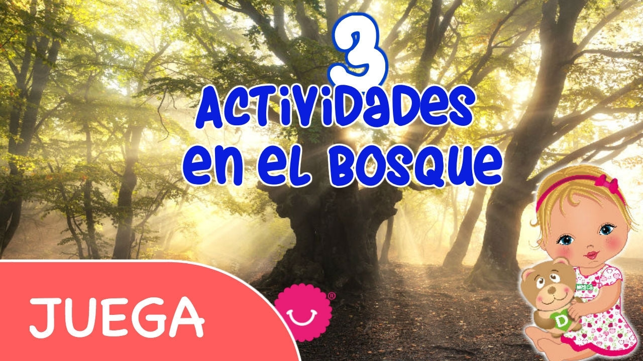 3 Actividades para realizar en el bosque con los más pequeños