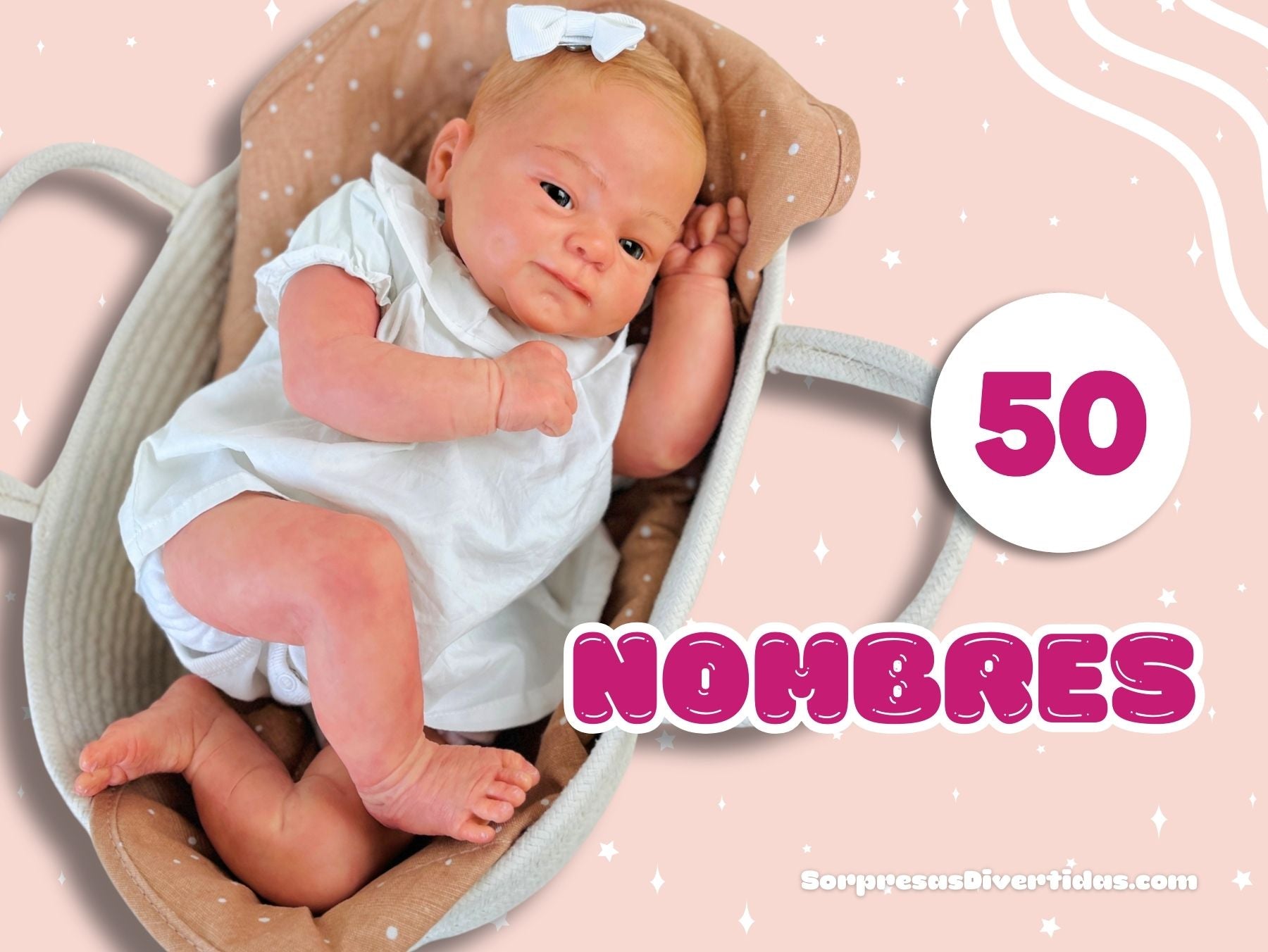 💖 50 Nombres para Bebés Reborn