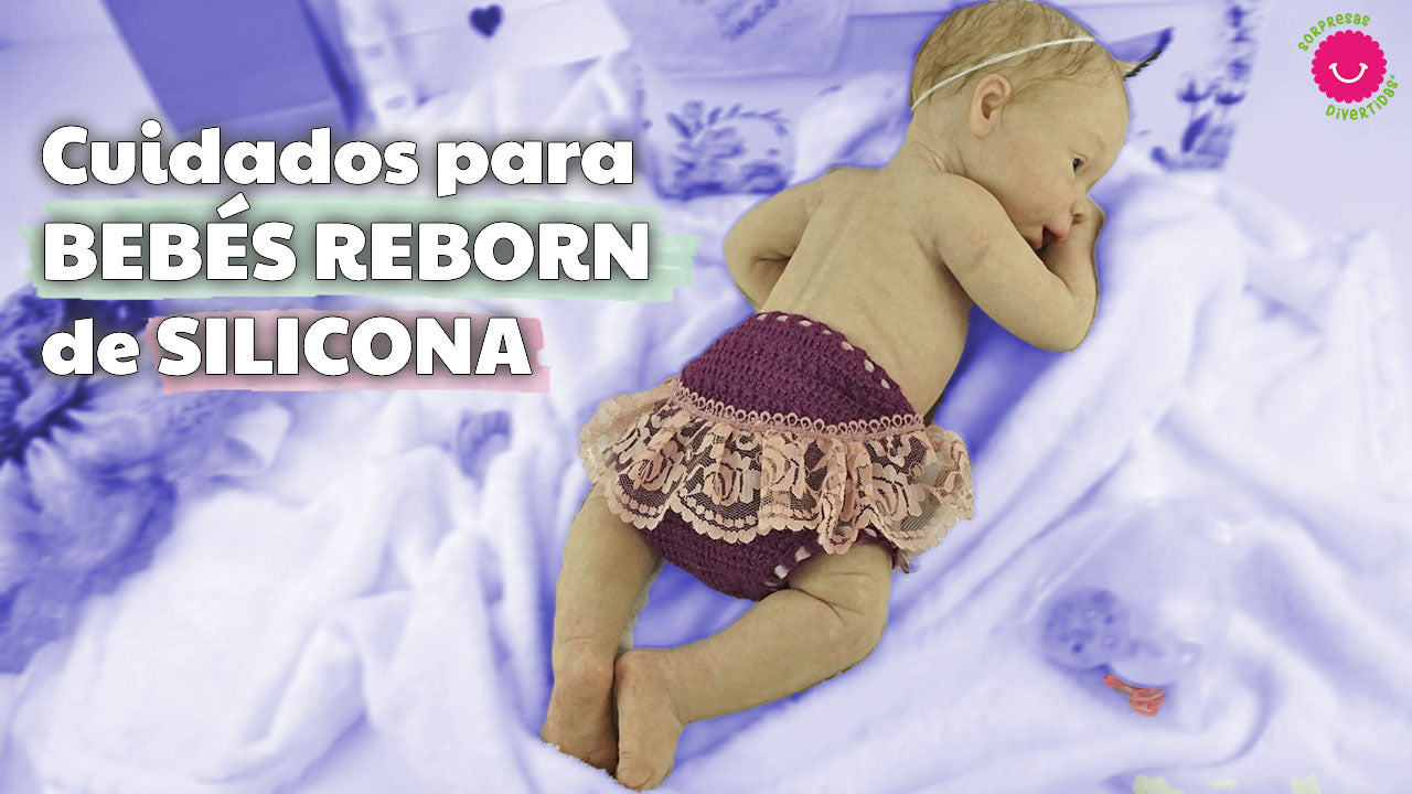 ¿Cómo se cuida a un bebé reborn de silicona?