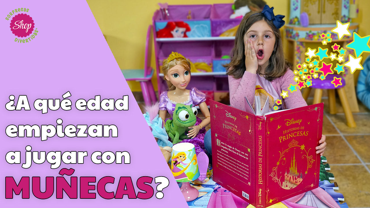 ¿Cuándo empiezan los niños y las niñas a jugar con muñecas?