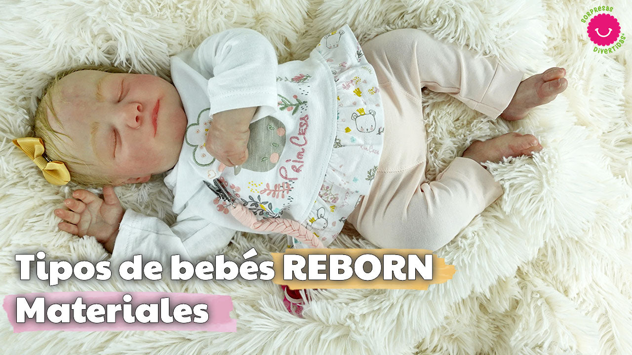 ¿De qué material están hechos los bebé reborn?