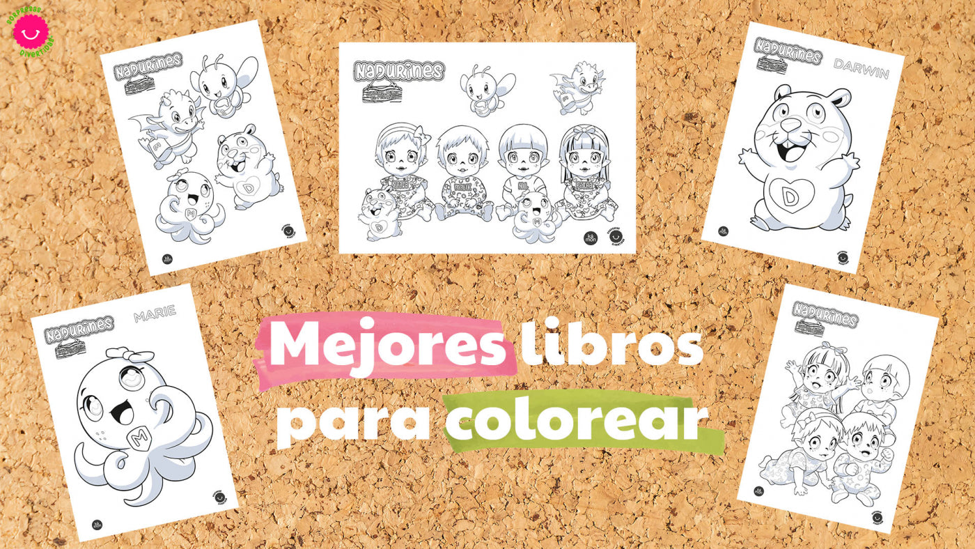 Los mejores libros infantiles para colorear – Sorpresas Divertidas Shop