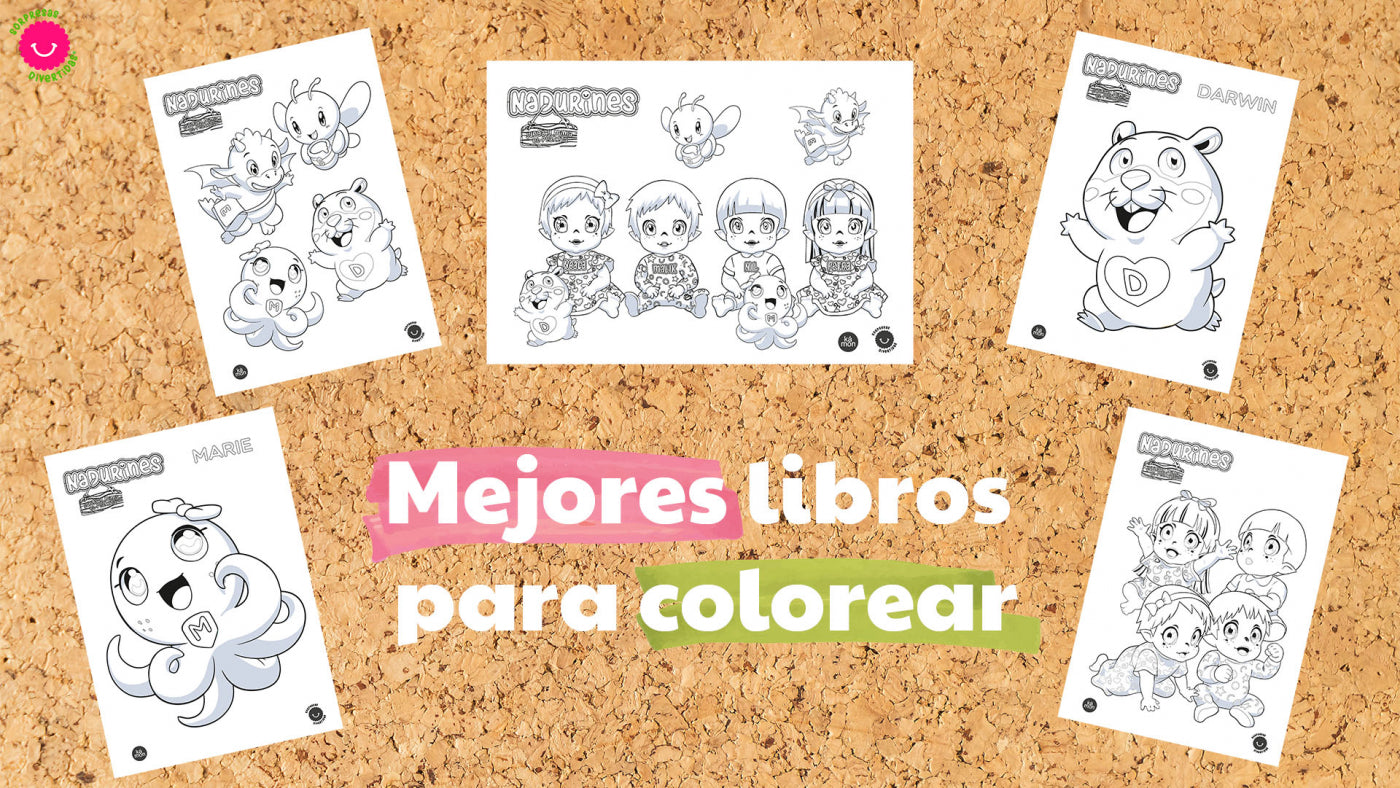 Los mejores libros infantiles para colorear