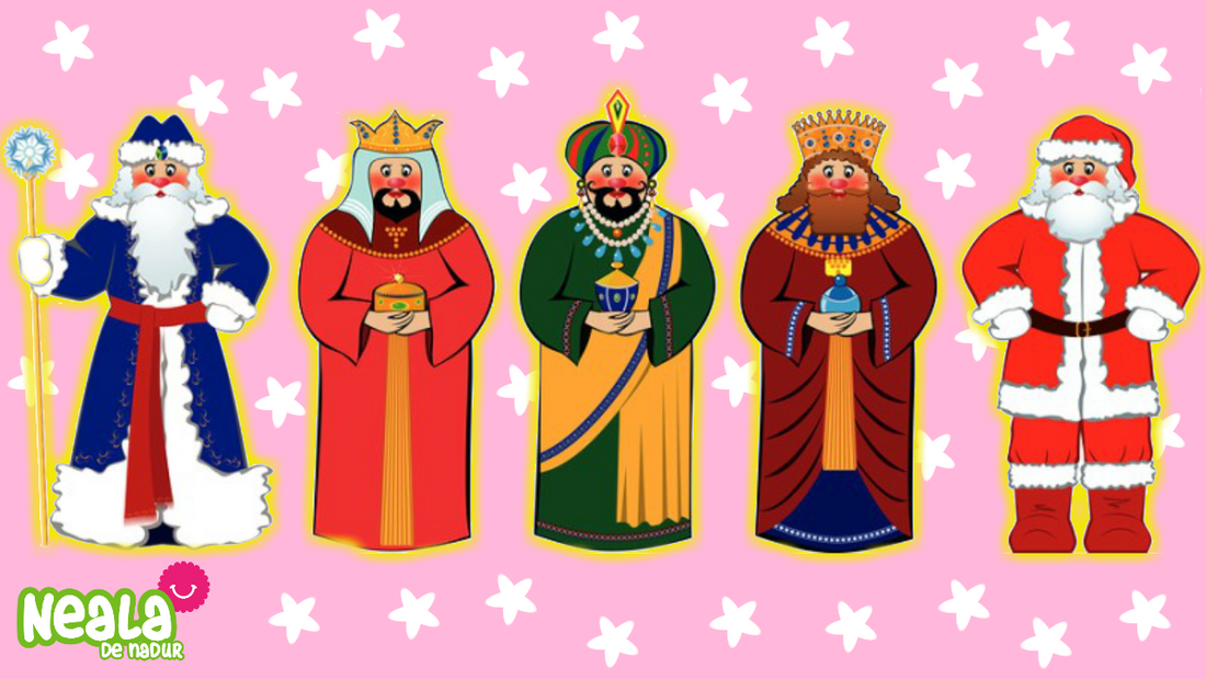 Papá Noel y los Reyes Magos unen sus fuerzas