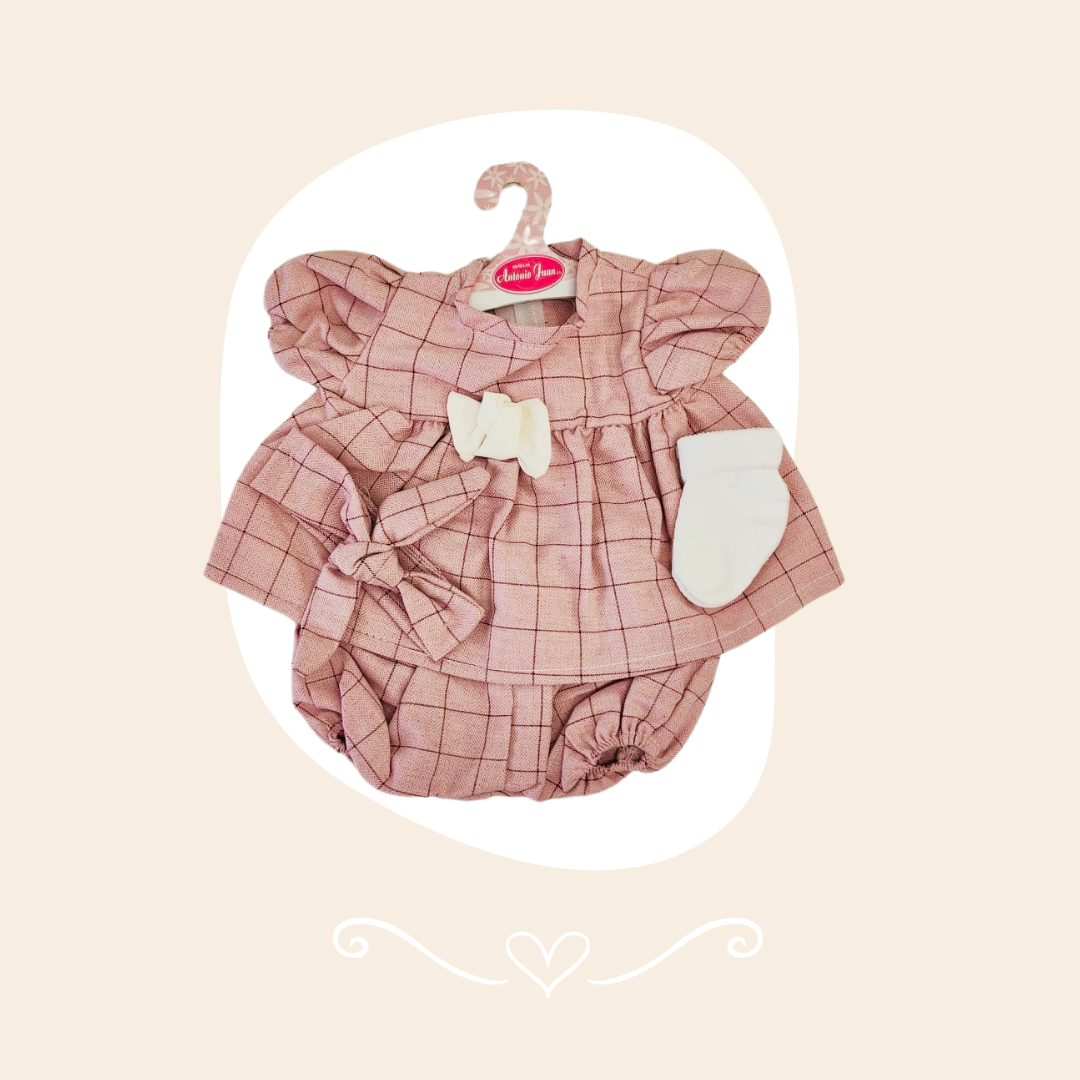 Ropa Para Muñecas Bebé De 35-43 Cm: Conjunto Suave Y Fácil De Vestir Para Niños Ropa Para Muñecas Bebé De 35-43 Cm: Conjunto Suave Y Fácil De Vestir Para Niños