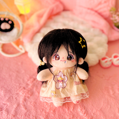 Cotton Doll Mimi Coco 🖤 Muñeca de 20cm con esqueleto interno