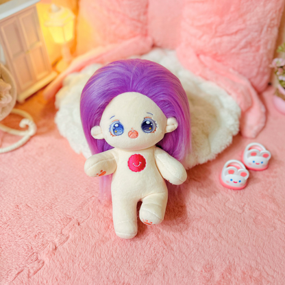 Cotton Doll Mimi Bloom 💜  Muñeca de 20cm con esqueleto interno