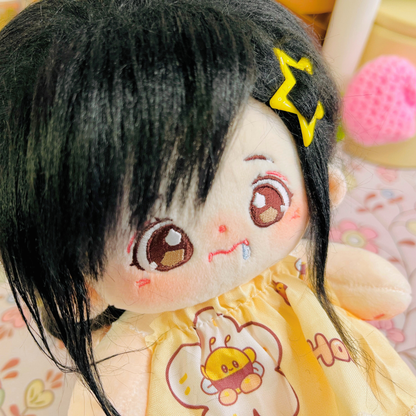 Cotton Doll 🖤 Mimi Coco – Muñeca de 20cm con esqueleto interno
