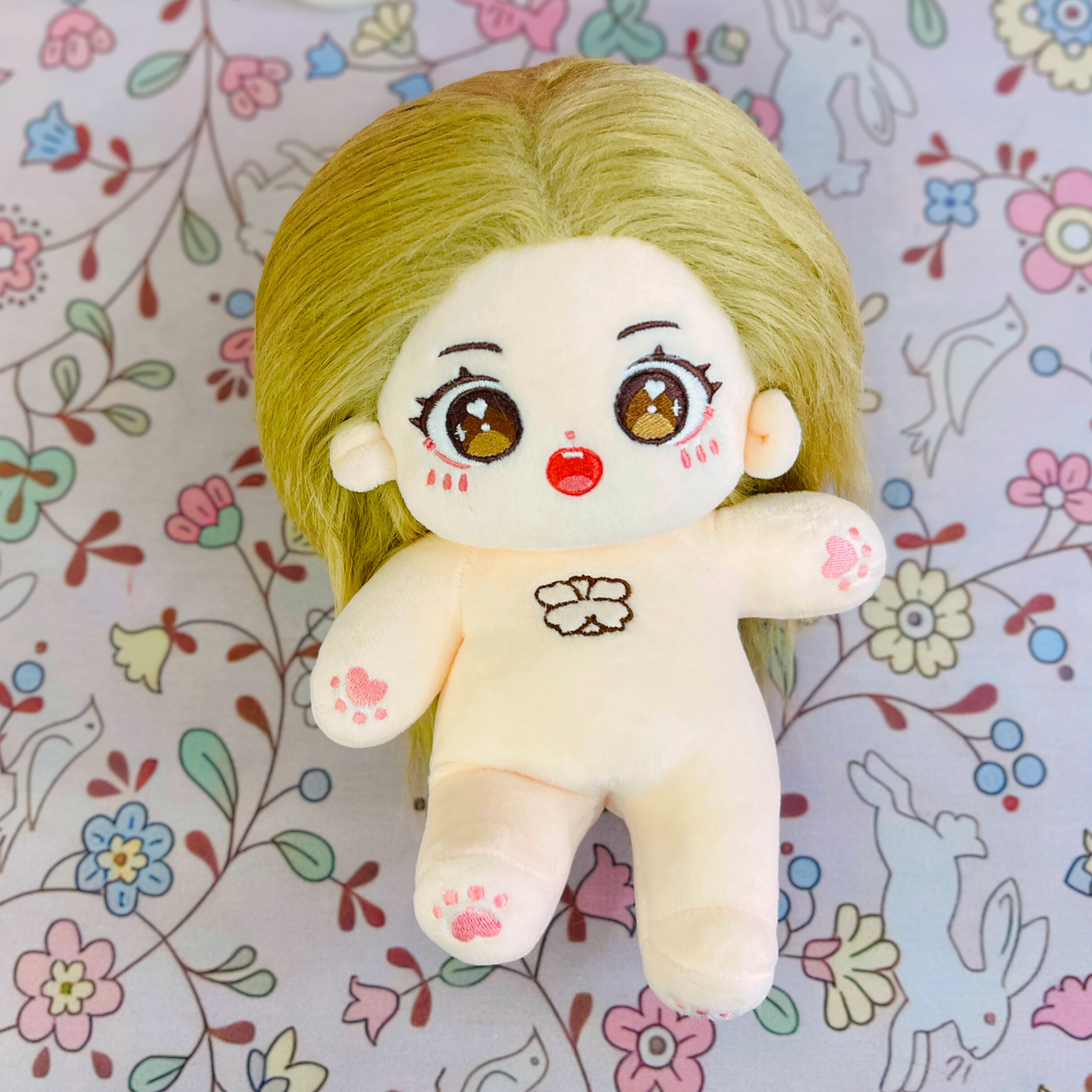 Cotton Doll ☀️ Mimi Sun – Muñeca de 20cm con esqueleto interno