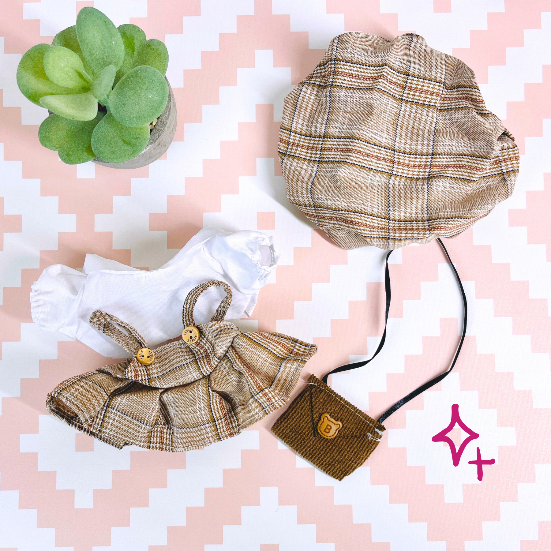 Conjunto de Ropa para Cotton Doll 🧸 Chic Otoñal