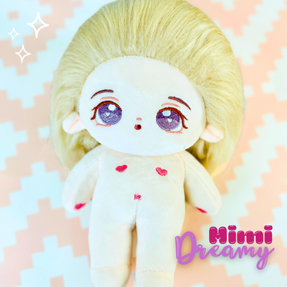 Cotton Doll 💜 Mimi Dreamy – Muñeca de 20cm con esqueleto interno