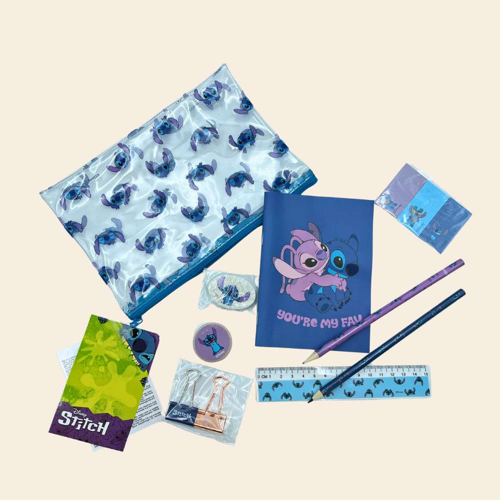 Set papelería de Stitch Disney – Sorpresas Divertidas Shop