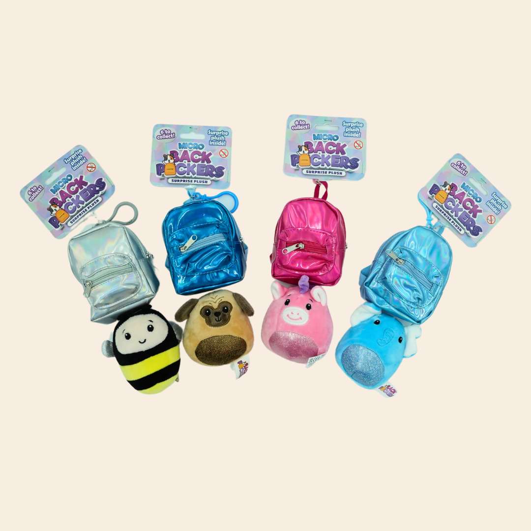 Mini Mochila con Peluche