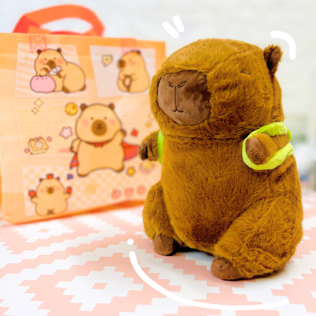 🐾 Peluches Capibara Kawaii 23cm