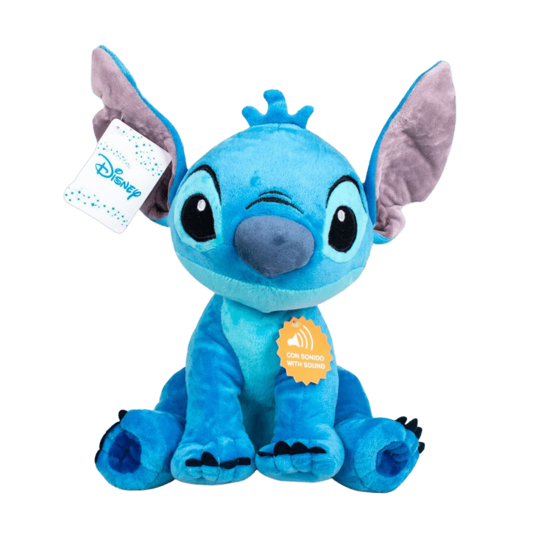 Peluche Stitch Disney con sonido - 20cm