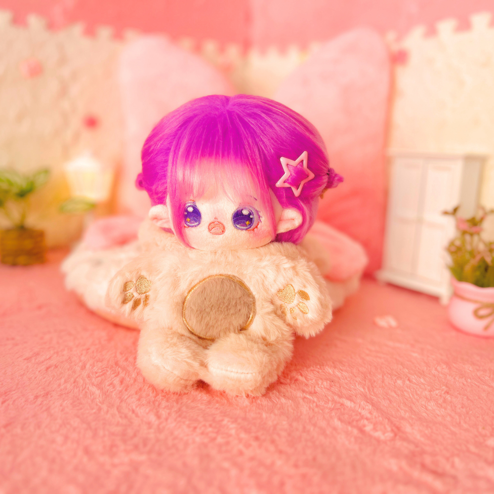 🧸 Pijama Osito Kawaii para Muñecas Cotton Doll 20cm