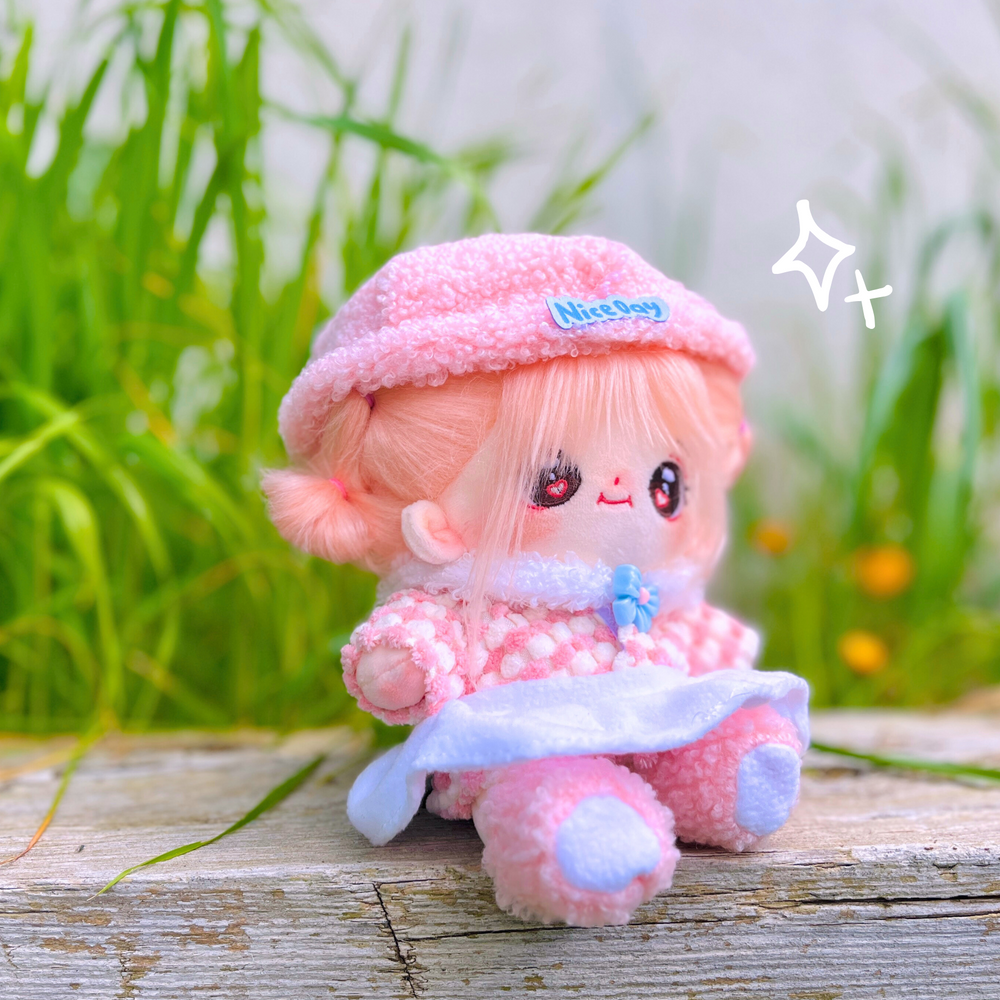 Conjunto 4 piezas para Cotton Doll de 20cm 🍓 Sueño de Peluche