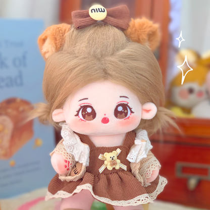 Conjunto Marrón Kawaii para Muñecas Cotton Doll 20cm · “ChocoBear”