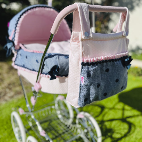 Coche para reborn con bolso modelo "Lucía" de Arias