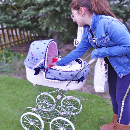 Coche para reborn con bolso modelo "Lucía" de Arias